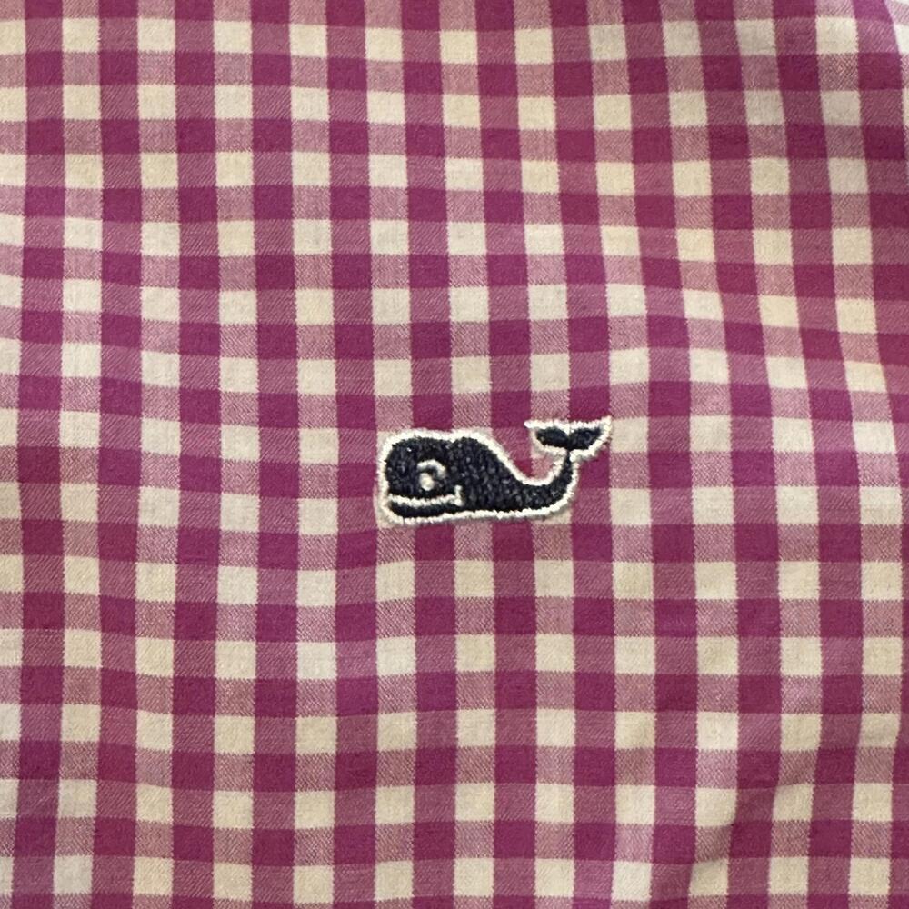 NWOT Women's Vineyard Vines Pink Popover Shirt Size 0 - Picture 3 of 9